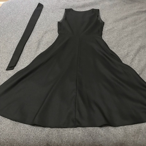 MIA Long Black Dress with Pockets - Picture 4 of 4